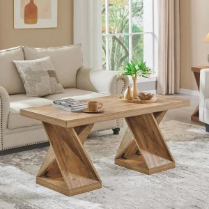 48″ Rustic Twisted Coffee Table