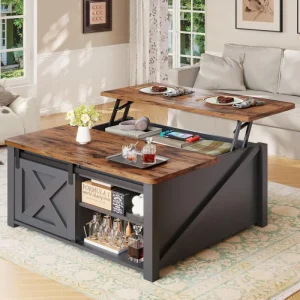 Lift-Top Farmhouse Coffee Table