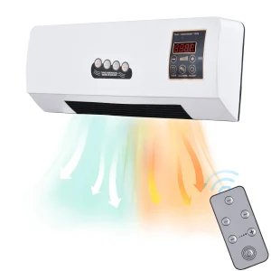 2-in-1 Wall-Mounted AC & Heater with Remote