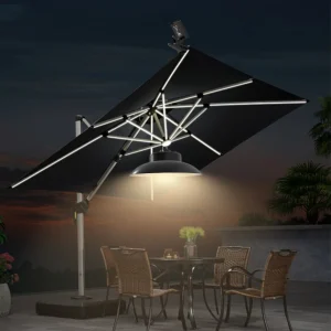 Solar LED Patio Umbrella Light