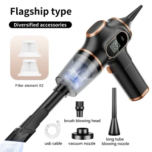 ABS Wireless High-Power Mini Vacuum Cleaner